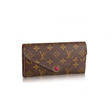 Louis Vuitton Monogram Josephine Pénztárca Fukszia
