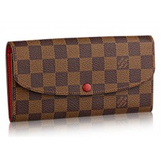 Louis Vuitton Damier Ebene Emilie pénztárca