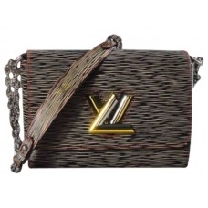 Louis Vuitton Epi Bőr Twist Mm Farmer Fekete Táska