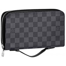 Louis Vuitton Damier Gaphite Canvas Zippy Xl pénztárca