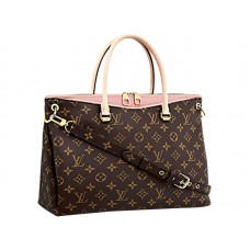 Louis Vuitton Monogram Canvas Pallas Lg Rose Balerine
