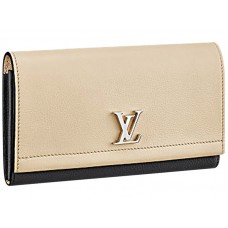 Louis Vuitton Lockme Ii Wallet Vanille Noir
