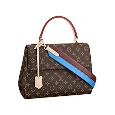 Louis Vuitton Monogram Vászon Cluny Mm Bleu Glacial Táska