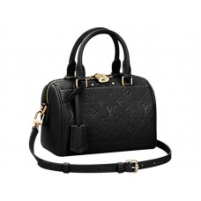 Louis Vuitton Monogram Empreinte Speedy Bandouliere 20 Fekete