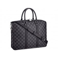 Louis Vuitton Damier grafit vászon kis úti okmánytartó