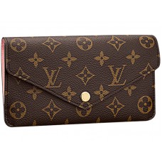 Louis Vuitton Monogram Vászon Jeanne Pénztárca Rózsaszín m62203