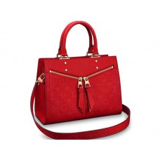 Louis Vuitton Monogram Empreinte Leather Sully PM Cherry m54193