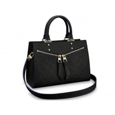 Louis Vuitton Monogram Empreinte Leather Sully PM Fekete m54196