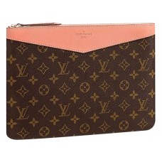 Louis Vuitton Palm Daily Pouch Monogram Canvas Peche m64590