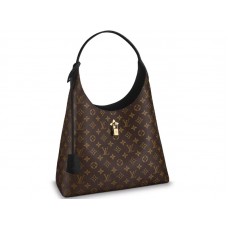 Louis Vuitton Virágos Hobo Monogram Vászon Fekete M43545