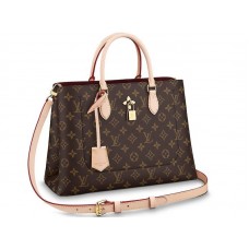Louis Vuitton Monogram Vászon Virágos Táska Bézs M43551