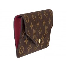 Louis Vuitton Monogram Vászon Jeanne Pénztárca Fukszia M62202