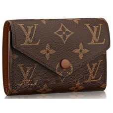 Louis Vuitton Monogram Vászon Victorin Pénztárca Barna m62472