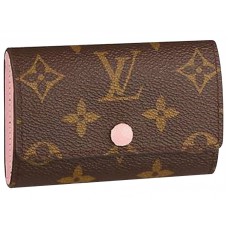 Louis Vuitton Monogram Vászon 6 Kulcstartó Rose Bellerine