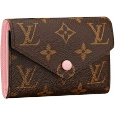 Louis Vuitton Monogram Canvas Victorine Wallet Rose Balerina m62360