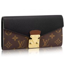 Louis Vuitton Monogram Vászon Pallas Pénztárca Fekete M58415