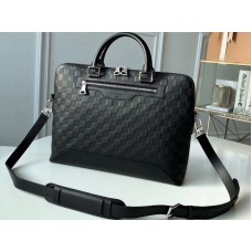 Louis Vuitton Damier Infini Leather Avenue puha aktatáska n41019