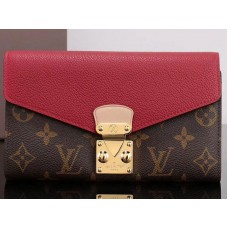 Louis Vuitton Monogram Vászon Pallas Pénztárca Cseresznye Színben m58414