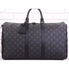 Louis Vuitton Monogram Eclipse Vászon Keepall Bandouliere 45 m40569