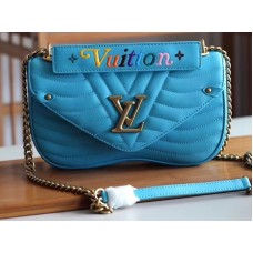 Louis Vuitton New Wave Bőr Láncos Táska Mm M51946