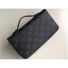 Louis Vuitton Monogram Eclipse Vászon Zippy XL Pénztárca m61698