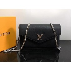 Louis Vuitton Lockme Pochette Mylockme Lánc Fekete M63471