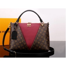 Louis Vuitton Monogram Canva V Táska Mm Bordeaux M43949