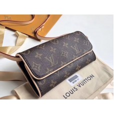 Louis Vuitton Monogram Vászon Táska Twin Pm M51854