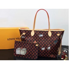 Louis Vuitton Átalakított Monogram Neverfull Mm Catogram M44441