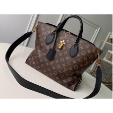 Louis Vuitton Monogram Vászon Virágos Cipzáras Táska Mm M44347