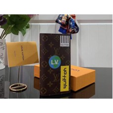 Louis Vuitton Monogram Vászon Brazza Pénztárca Barna m67823