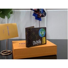 Louis Vuitton Monogram Vászon Többszörös Pénztárca Barna m67821