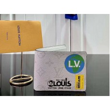 Louis Vuitton Monogram Vászon Többszörös Pénztárca Fehér M67819