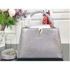 Louis Vuitton Capucines Bb Taurillon bőr Argent m90472