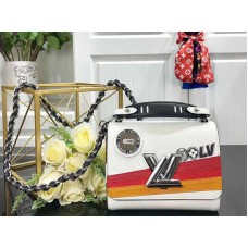 Louis Vuitton Epi Bőr Twist Pm Többszínű Fehér M50332