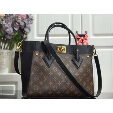 Louis Vuitton Monogram Vászon Az Oldatomon Marhabőr Fekete M53823
