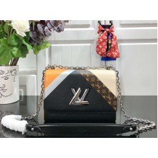 Louis Vuitton Epi Bőr Twist Mm Noir Bézs M53803