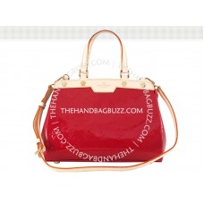 Louis Vuitton Monogram Vernis Brea PM Pomme Damour