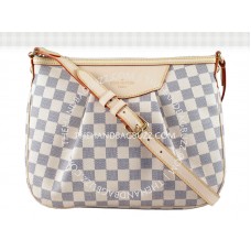 Louis Vuitton Damier Azur Siracusa miniszterelnök