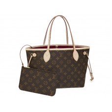 Louis Vuitton Monogram Neverfull Pm Fukszia